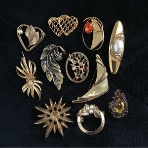 Vintage brooches